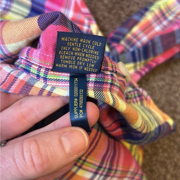 Ralph Lauren Multicolor Plaid Shirt - Picture 5 of 7